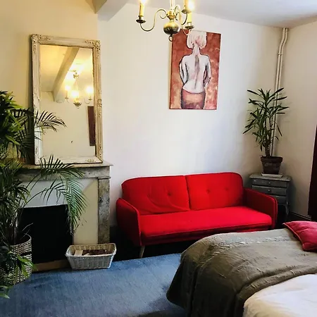 فندق مبيت وإفطار Labyrinthe Lit 180 Cm Salle De Bain, Petit Dej Compris ماريبواه