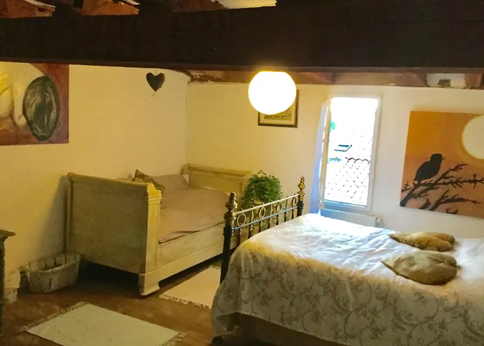 ベッド・アンド・ブレックファスト Labyrinthe Lit 180 Cm Salle De Bain, Petit Dej Compris